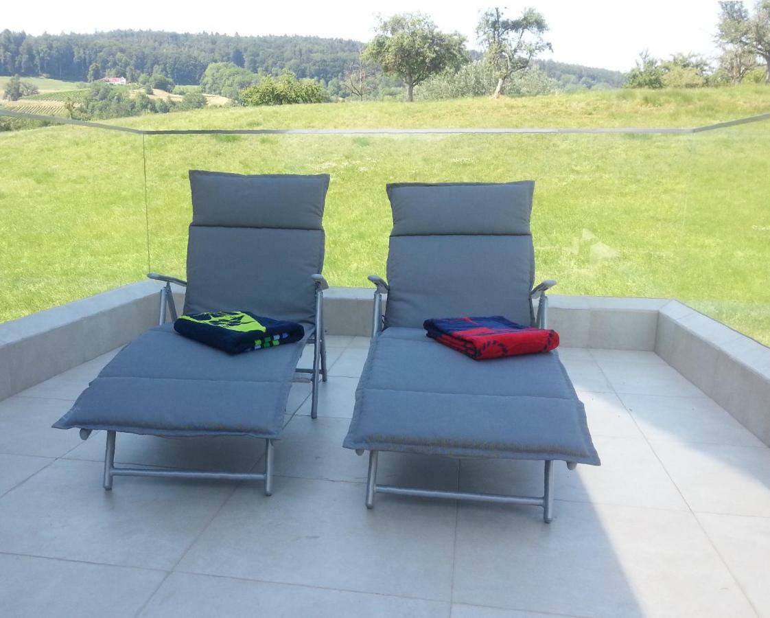 Passivhaus 750M Vom Bodensee -- 2X E-Bike Inklusive -- Neubau 2019 Am Ortsrand 외닝겐 외부 사진